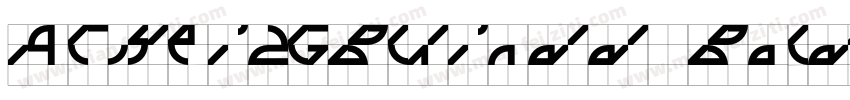 ACHei2GBUindd Bold字体转换